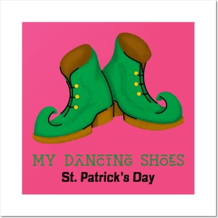 St. Patrick's Irish Dancing Shoes Posters and Art